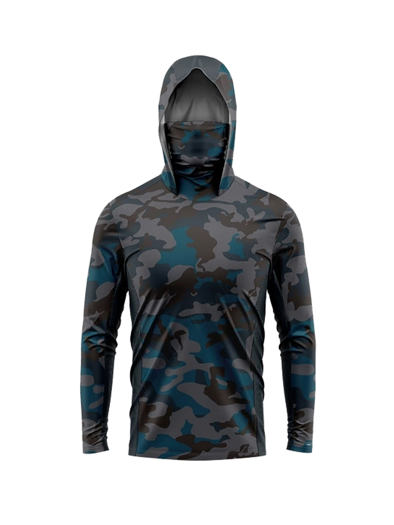 قميص صيد رجالي بقلنسوة بنمط ال - مراجعة Fishing Shirt Uv Protection وسعره