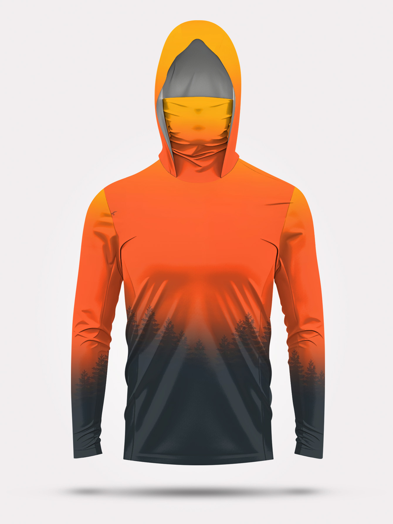 هودي رجالي مطبوع بتصميم الغابا - مراجعة Fishing Hoodie وسعره