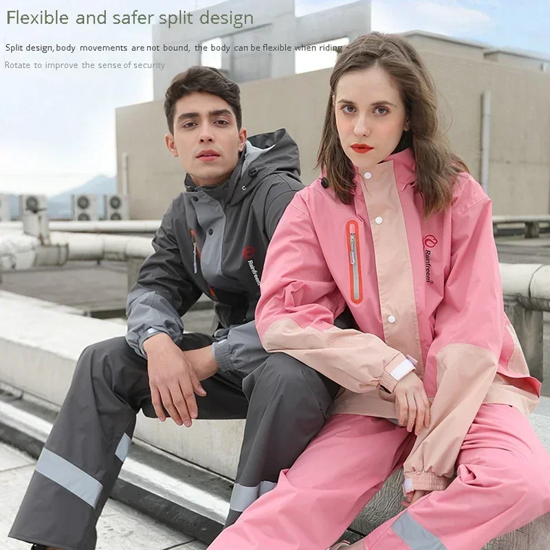 بدلة معطف وسروال مطر منفصلة لل - مراجعة Fishing Rain Suit وسعره